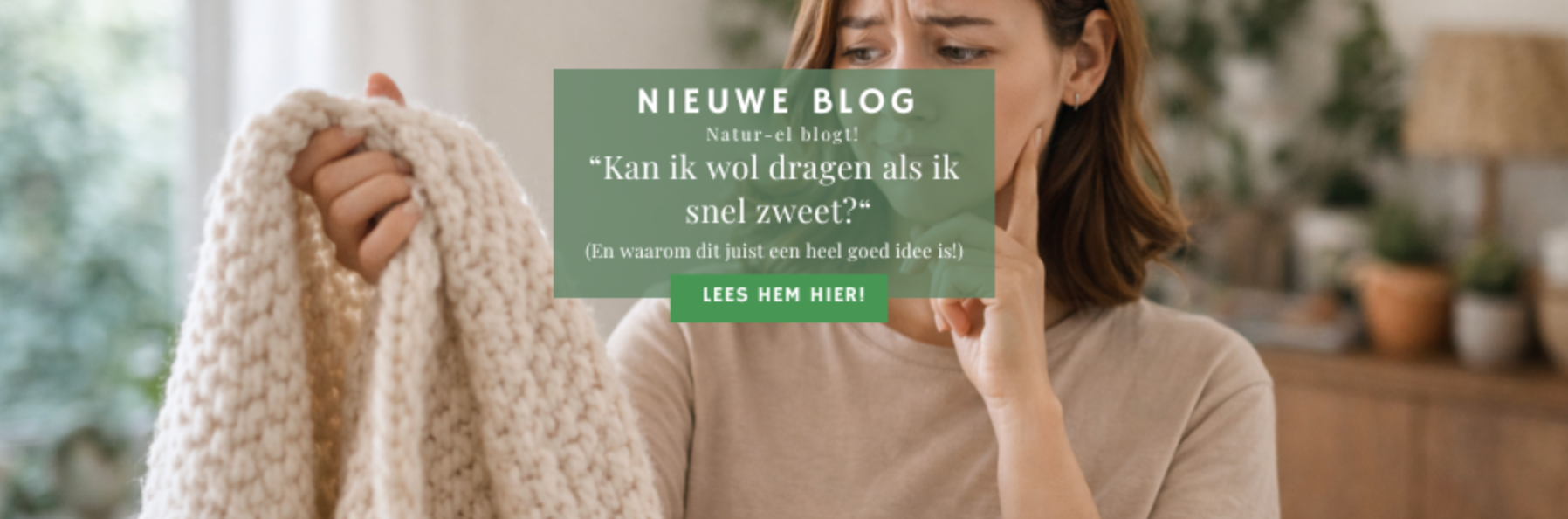 Wol dragen als je snel zweet – waarom wol beter is dan katoen of synthetisch | Natur-el