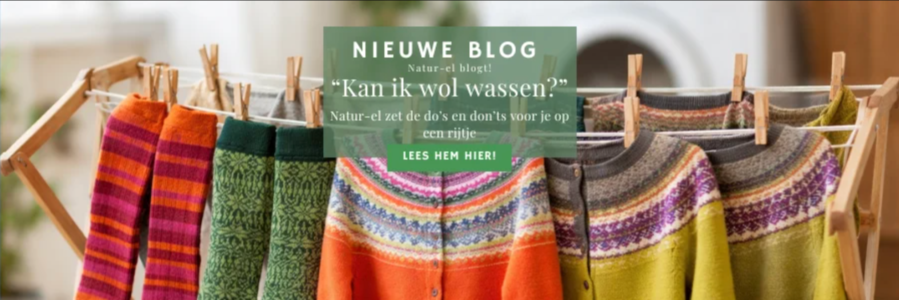 Wol wassen in de wasmachine – do’s en don’ts uitgelegd door Natur-el