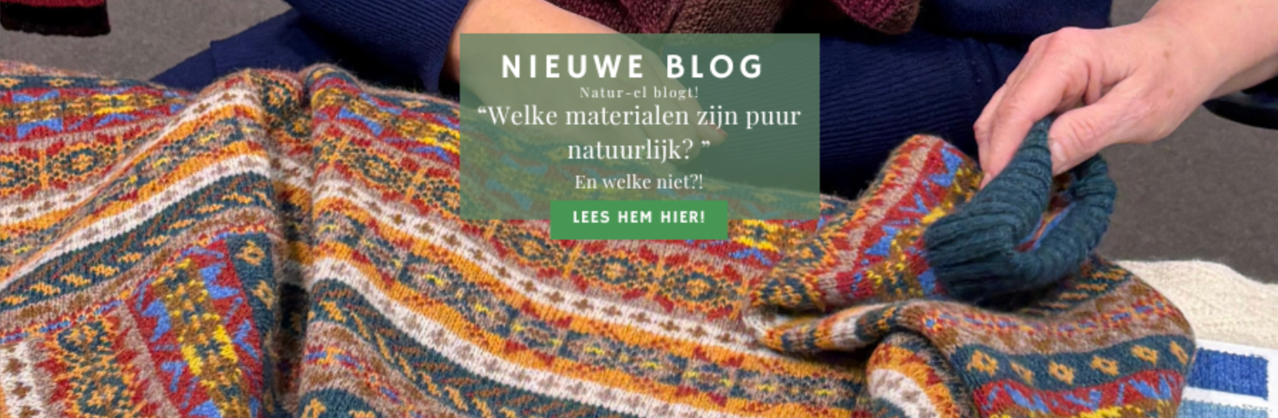 Puur natuurlijke materialen uitgelegd: wol, linnen, katoen en hennep bij Natur-el