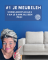 GLEENER Pluizenkam voor ontpillen van wollen kleding BLAUW