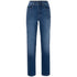 LIVING CRAFTS 5-pocket spijkerbroek NESSA DARK BLUE
