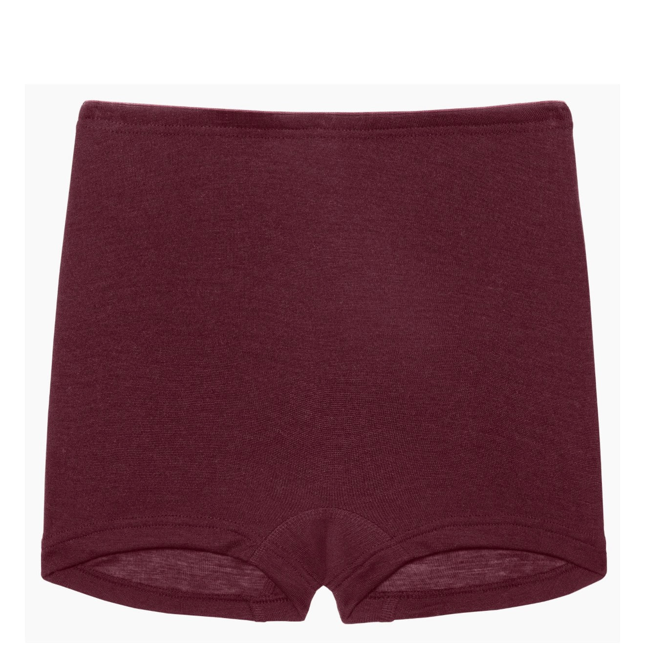 ENGEL NATUR Wol zijde boxer hipster broekje dames BORDEAUX