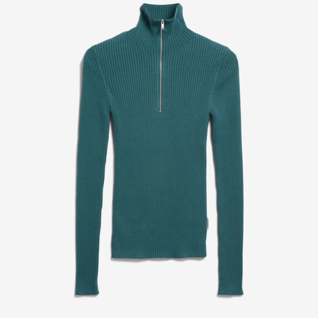 ARMEDANGELS Langarmshirt ALAANI CRUSHED BERRY Bio-Baumwolle