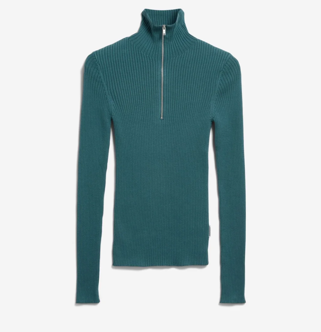 ARMEDANGELS Langarmshirt ALAANI CRUSHED BERRY Bio-Baumwolle