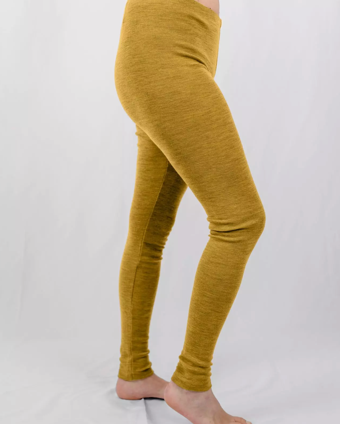 Engel Natur Woll-Leggings Damen * Safranmelange *