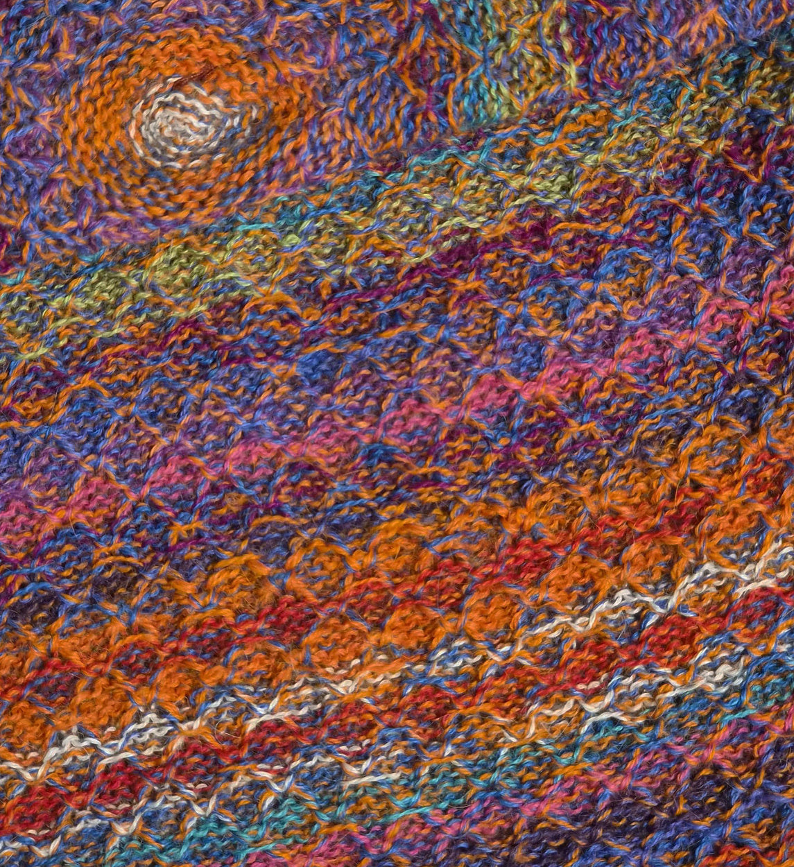 AIKUSS wollen BEANIE muts MULTI pure alpaca