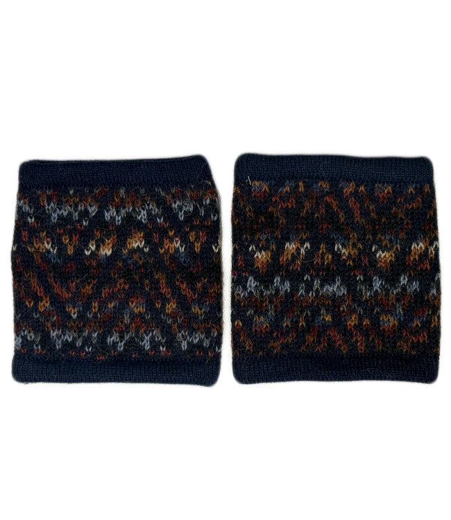 AIKUSS korte Polswarmers 100% baby alpaca ALESSIA