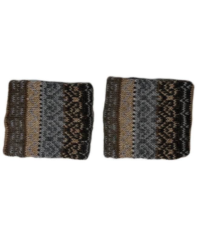 AIKUSS korte Polswarmers 100% baby alpaca LOUISE
