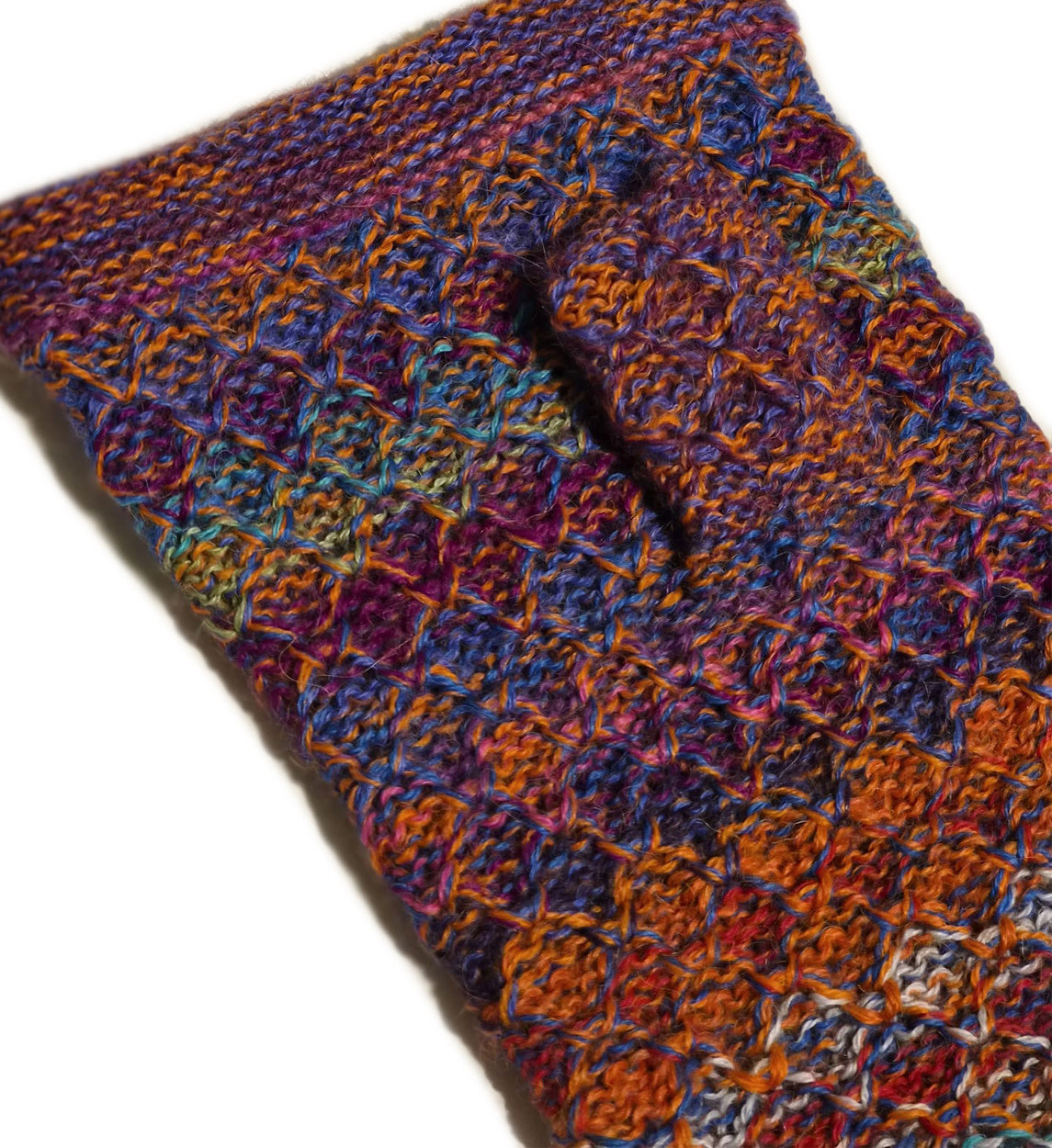 AIKUSS wollen polswarmers MULTI pure alpaca