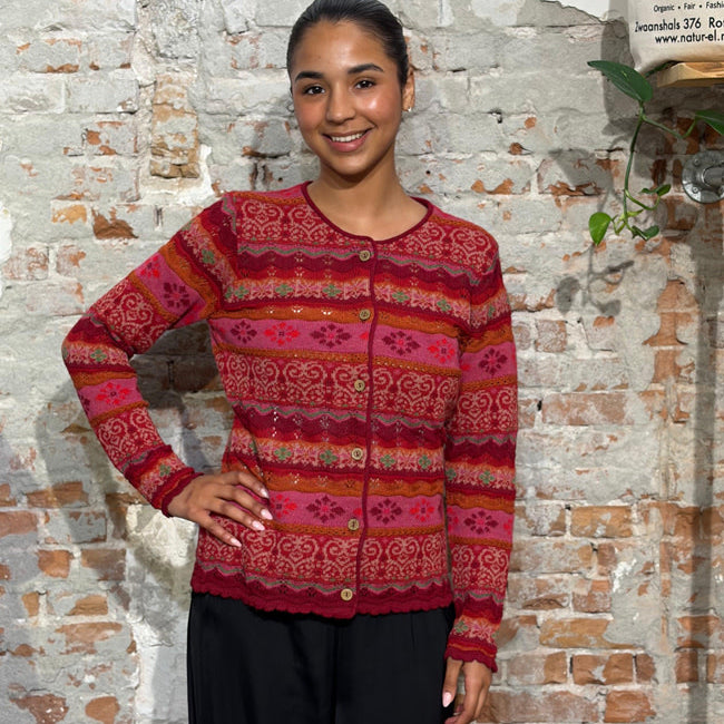 AIKUSS wollen vest CHRISTEL LOVE van alpaca