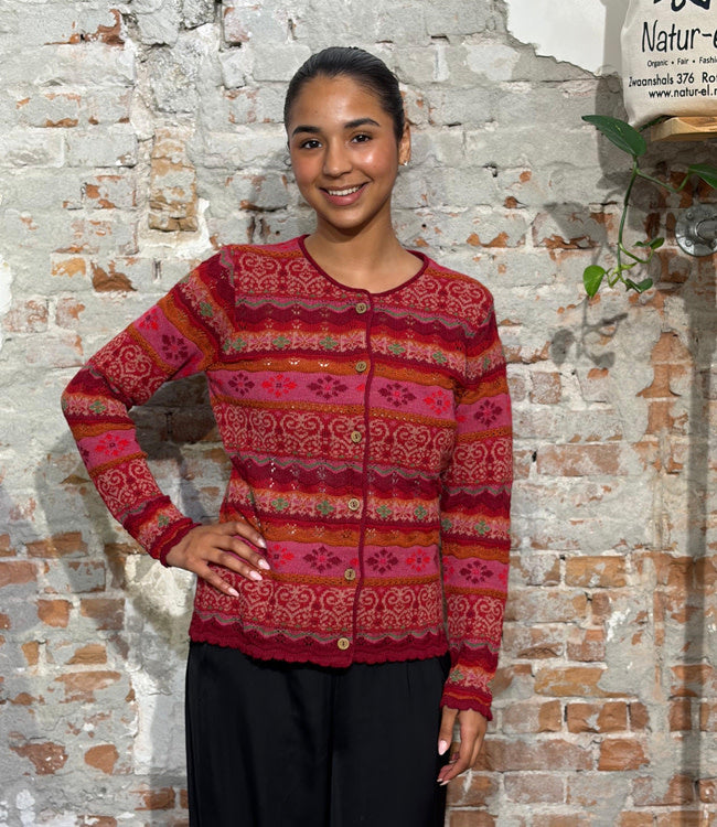 AIKUSS wollen vest CHRISTEL LOVE van alpaca