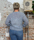 ALMA LOVIS wollen vest ELKE PASTEL BLUE van alpaca