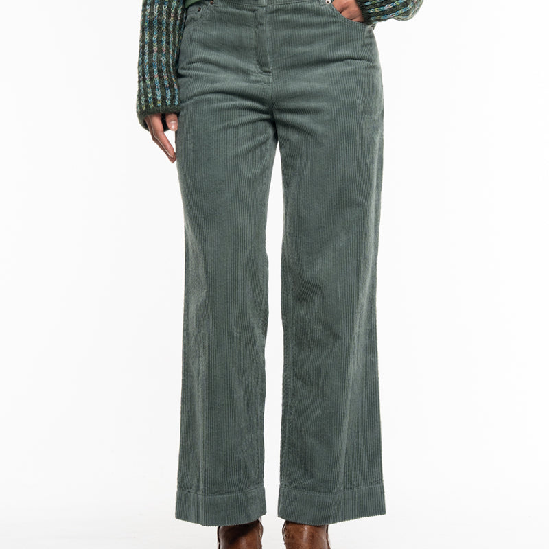 ALMA & LOVIS corduroy broek NISHA BALSAM biologisch katoen