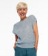 ALMA LOVIS wollen spencer FJONA LIGHT BLUE van alpaca