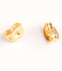 ANUKOO fairtrade Oorbellen oorstekers BRANCH zirkonia 18k verguld