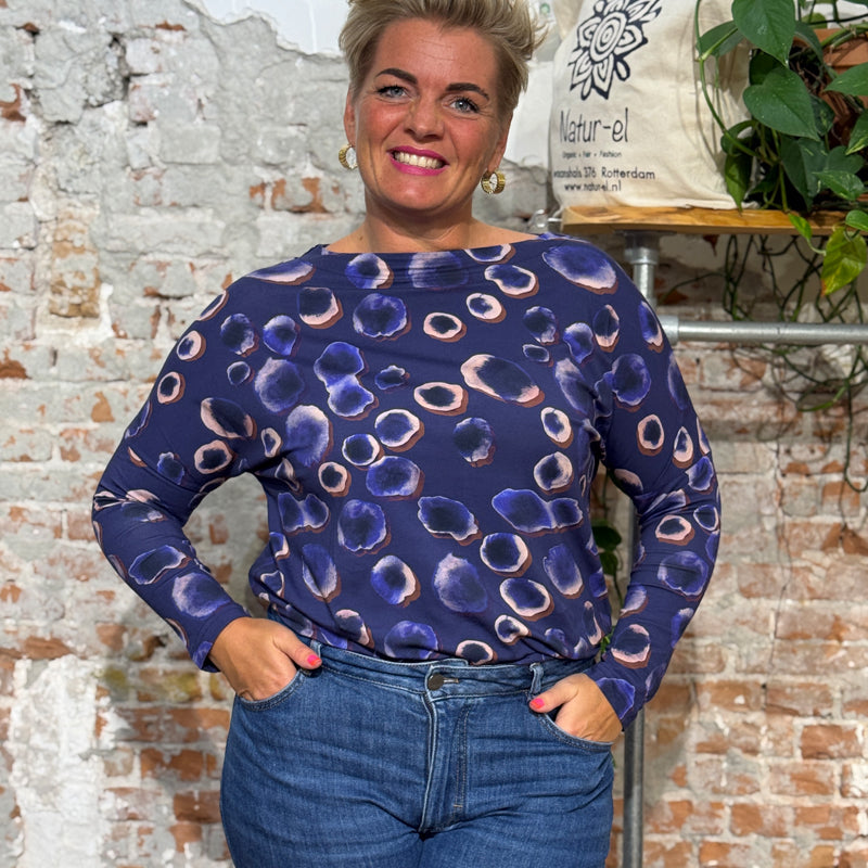ANUKOO Shirt Fledermausarm LIV HIMBEERE Tencel
