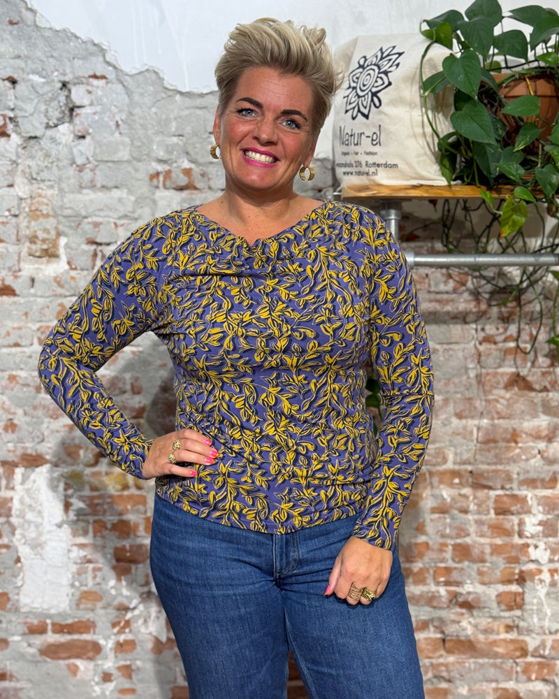 ANUKOO Shirt Fledermausarm LIV HIMBEERE Tencel