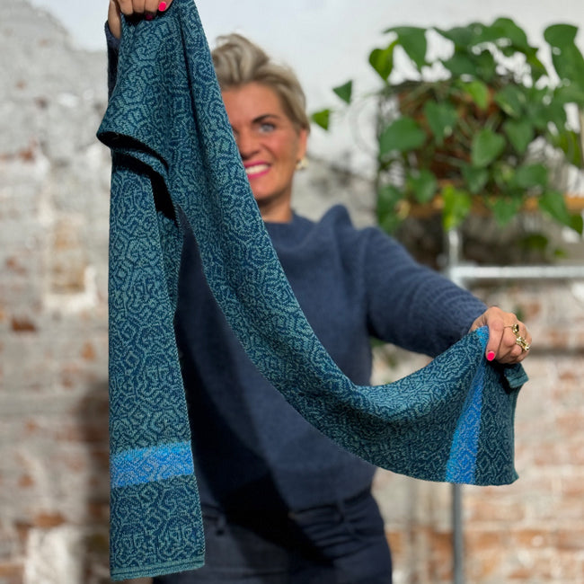 APU KUNTUR wollen sjaal 100% baby alpaka alpaca CHIMU 20x160 cm