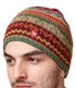 APU KUNTUR gevoerde wollen BEANIE muts 100% alpaca LUNA