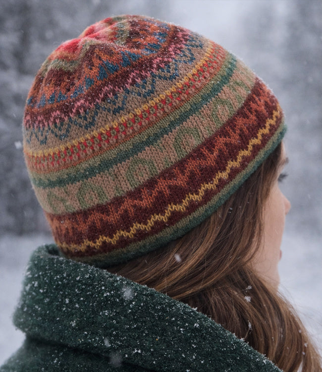 APU KUNTUR gevoerde wollen BEANIE muts 100% alpaca LUNA