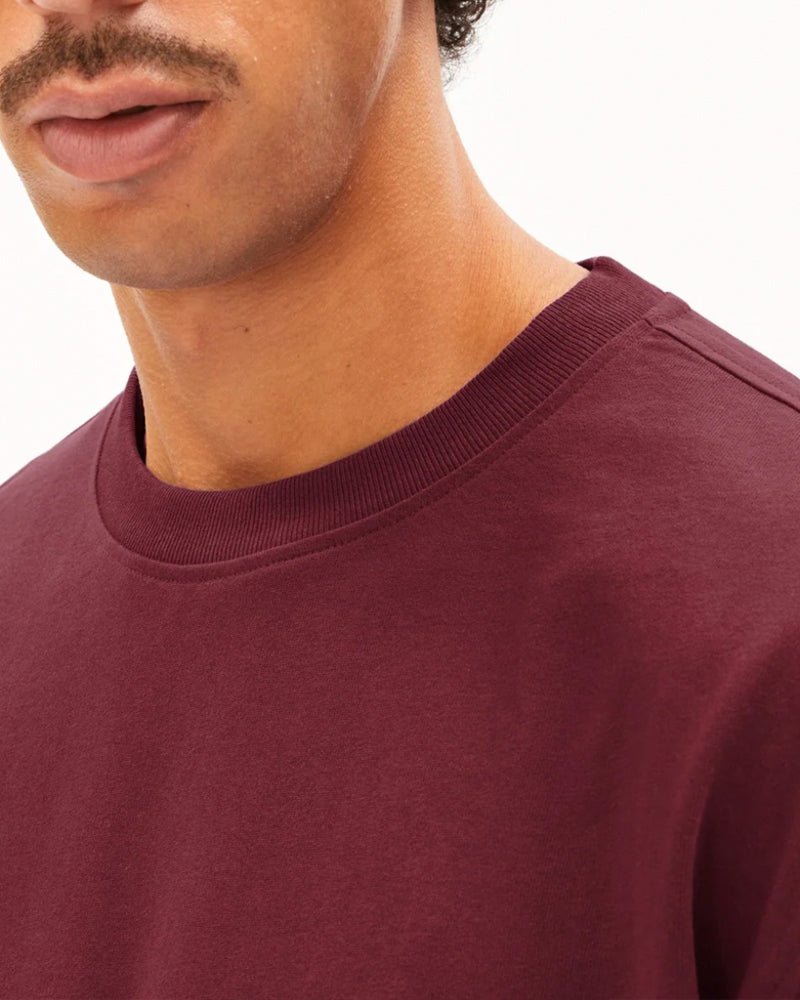 ARMEDANGELS heavy shirt MAARKOS RED organic cotton