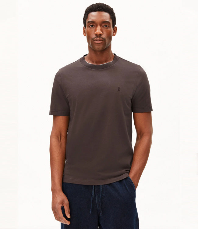 ARMEDANGELS Basic shirt JAAMES CLAYSTONE biologisch katoen
