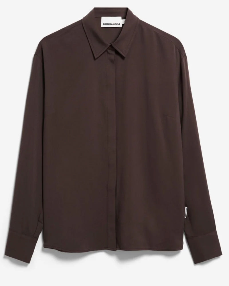 ARMEDANGELS Bluse LARISAANA ROT aus Tencel