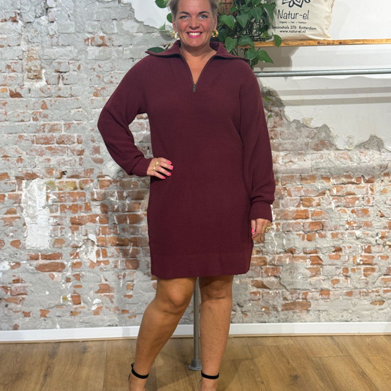 ARMEDANGELS Strick-Maxikleid KAAMILA Bio-Baumwolle