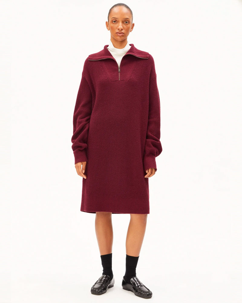 ARMEDANGELS Strick-Maxikleid KAAMILA Bio-Baumwolle