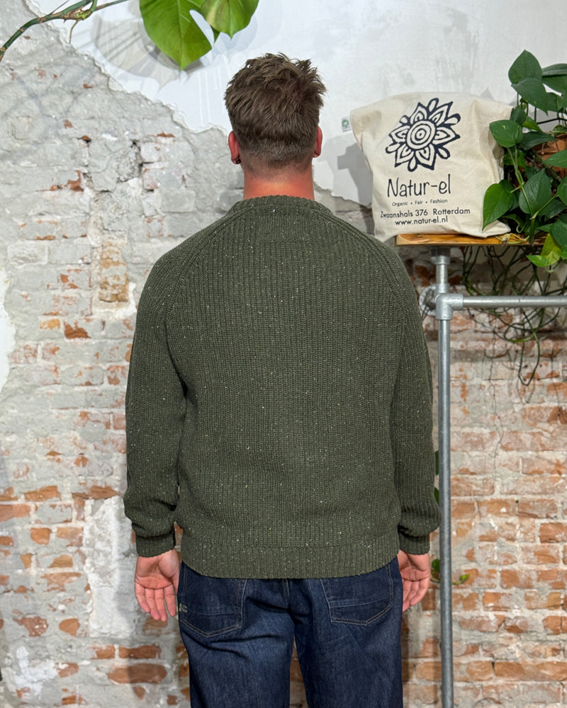 ARMEDANGELS Pullover mit Reißverschluss WAARLO VELVET Bio-Baumwolle
