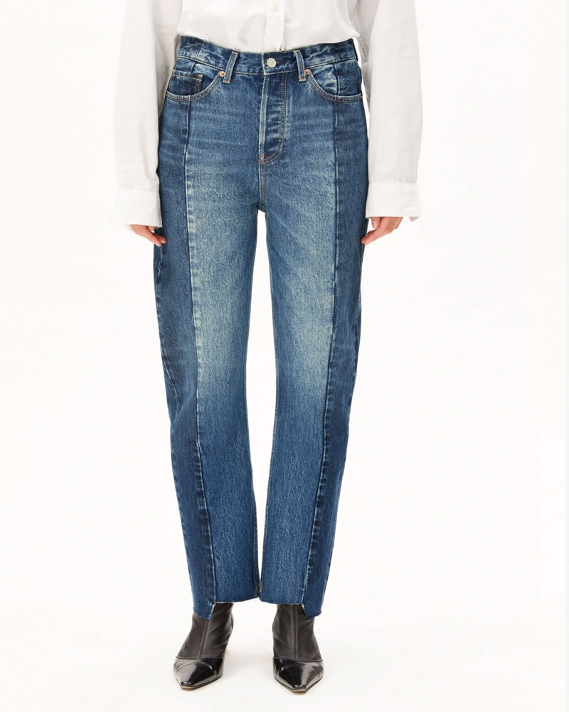 ARMEDANGELS Wide Leg Jeans HAAYI HERRINGBONE