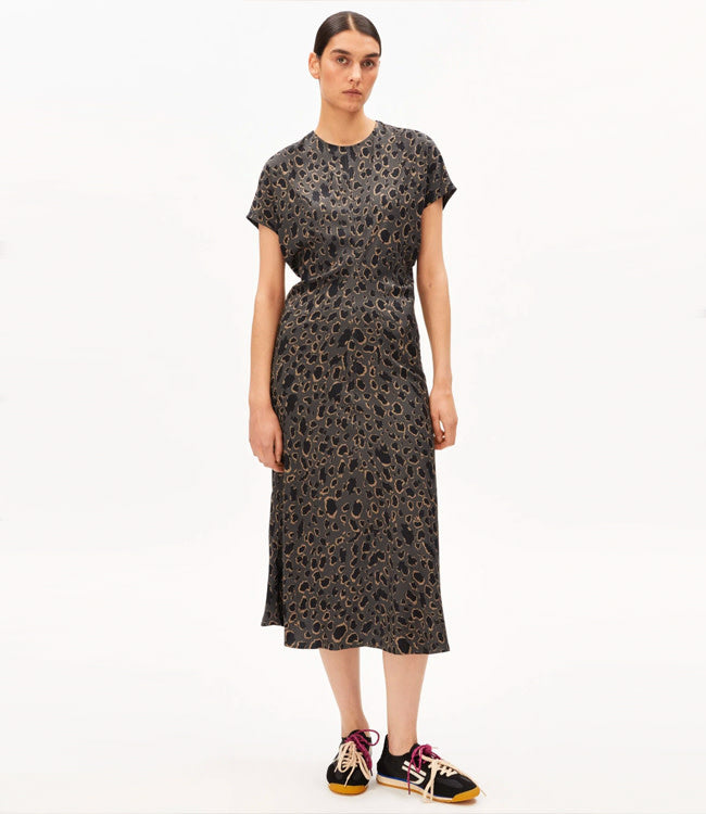 ARMEDANGELS batwing jurk print SISSY LEO