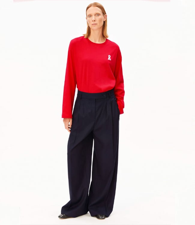 ARMEDANGELS high waist pantalon KAAYUA NIGHT ecovero