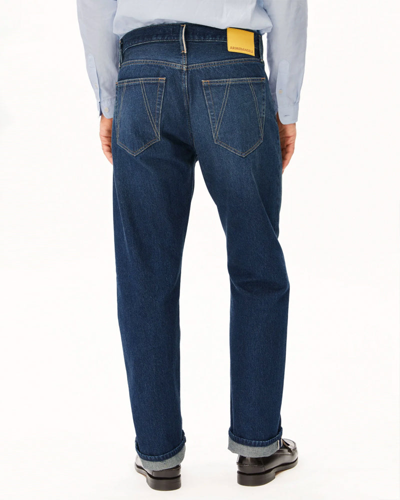 ARMEDANGELS heren spijkerbroek MAADOX SELVEDGE midnight