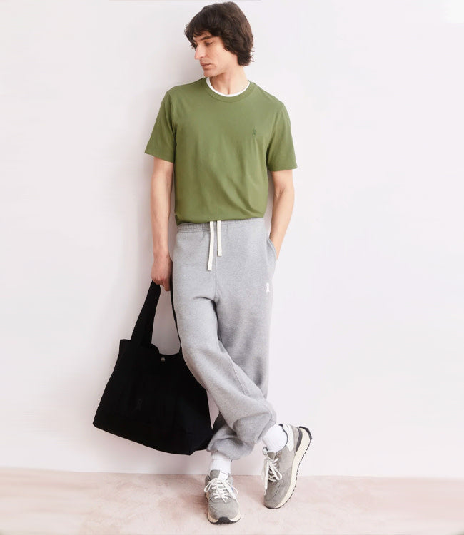 ARMEDANGELS Basic shirt JAAMES GREEN biologisch katoen