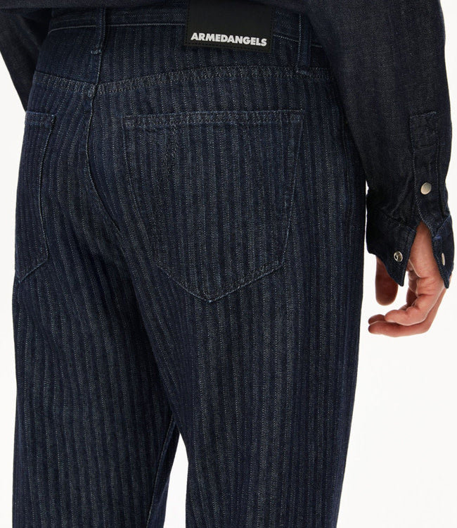 ARMEDANGELS broek MAAKX HERRINGBONE biologisch katoen