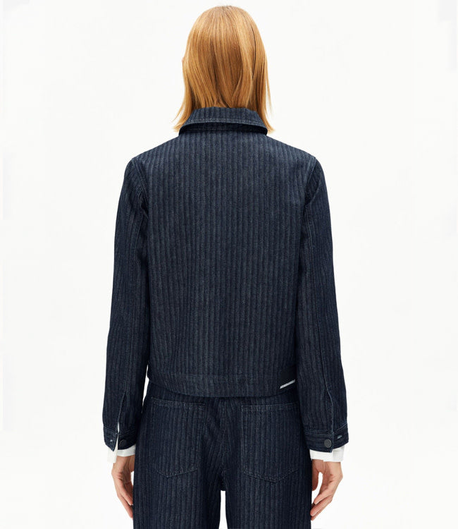 ARMEDANGELS Spijkerjas MINA HERRINGBONE biologisch katoen