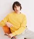 ARMEDANGELS sweater BAARO SUNFLOWER biologisch katoen
