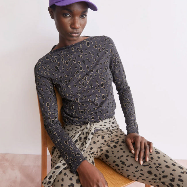 ARMEDANGELS boothals shirt SINJA LEO tencel biologisch katoen