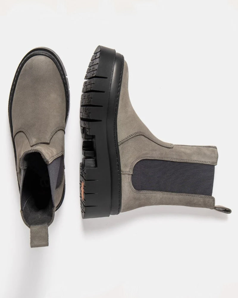 ART nachhaltiger CHELSEA BOOT mit dicker Sohle LEEDS BLACK
