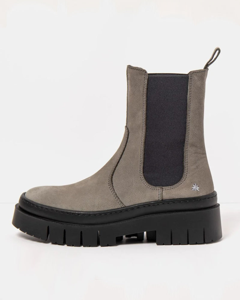 ART nachhaltiger CHELSEA BOOT mit dicker Sohle LEEDS BLACK