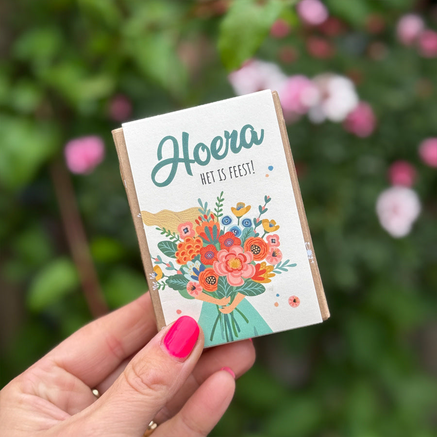 BLOSSOMBS gift box bloembommetjes HOERA!