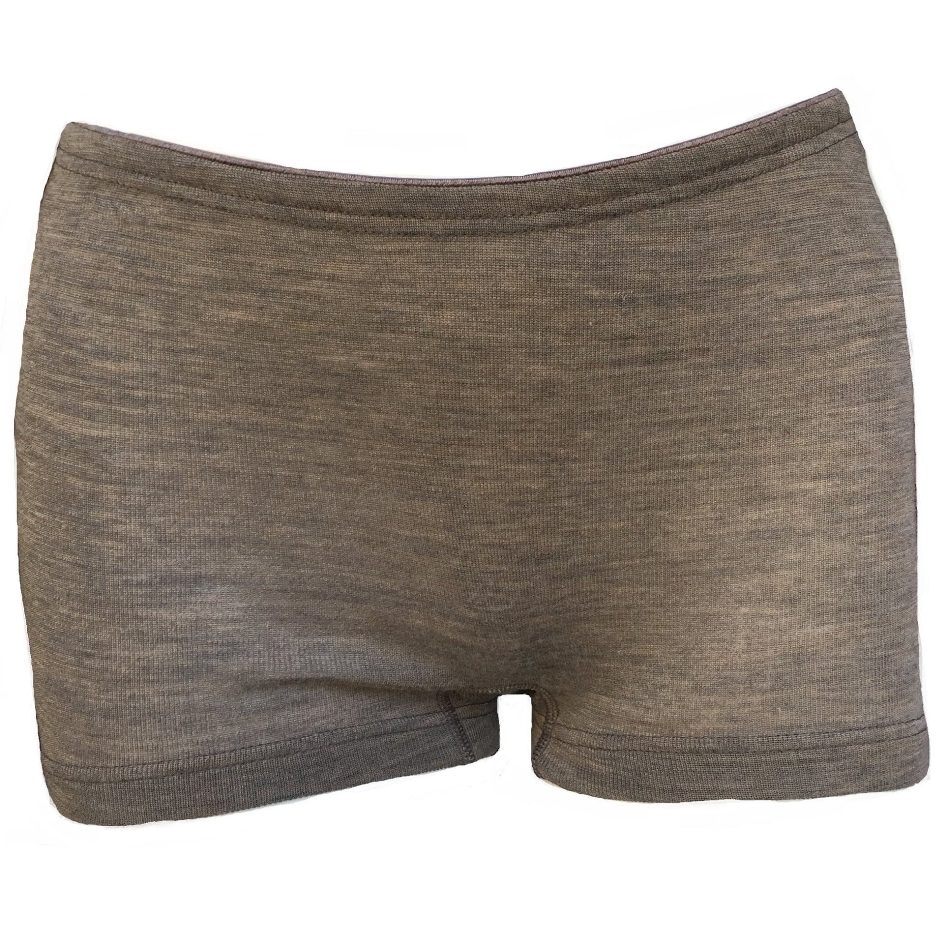 ENGEL NATUR Wol zijde boxer hipster broekje dames WALNOOT