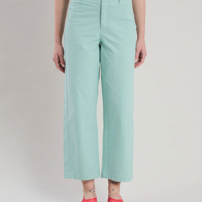 BRAVA barrel broek GREEN biologisch katoen