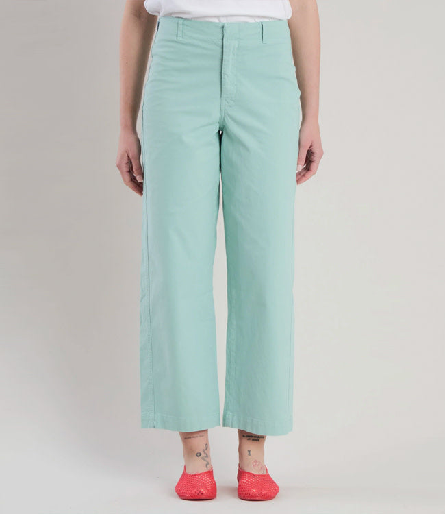 BRAVA barrel broek GREEN biologisch katoen