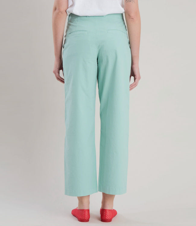 BRAVA barrel broek GREEN biologisch katoen
