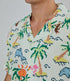 BRAVA overhemd korte mouw ALOHA TROPICAL ecovero