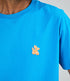 BRAVA t-shirt van biologisch katoen DOGGY BLUE