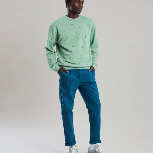 BRAVA sweater van biologisch katoen SPLASH