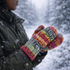 HIMALAYA wollen wanten MULTI JOY met katoenen voering